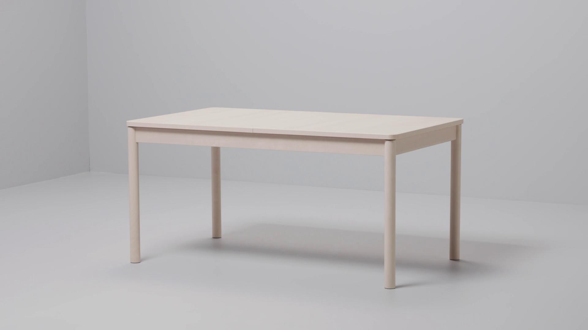 RÖNNINGE extendable table birch - IKEA