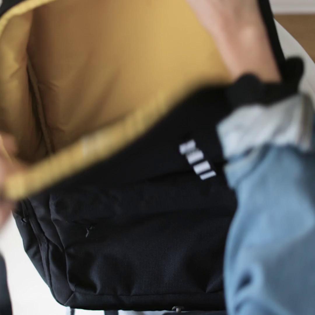 VÄRLDENS travel back pack black - IKEA