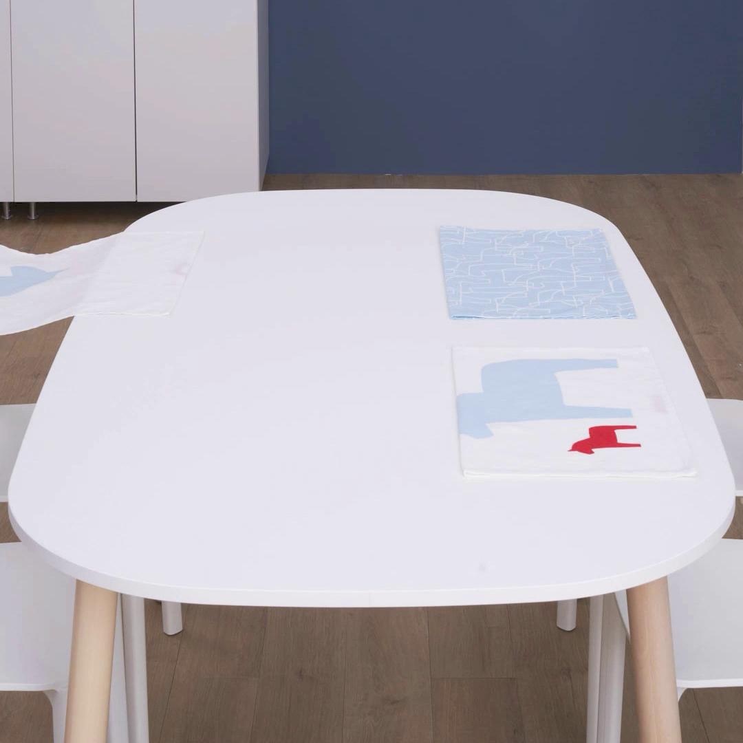 HÄSTHAGE tea towel blue - IKEA