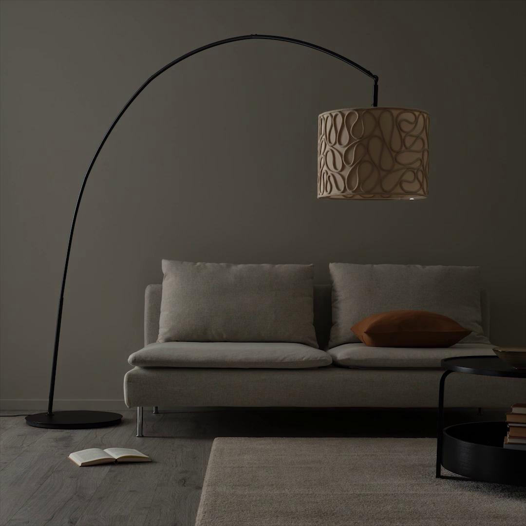 VINGMAST lamp shade rope pattern beige - IKEA