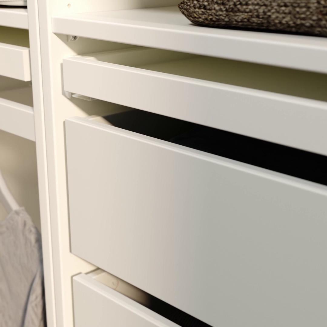 KOMPLEMENT drawer white - IKEA