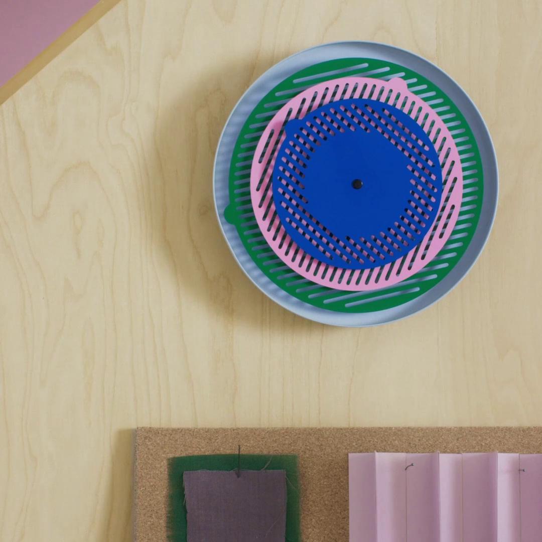 TESAMMANS wall clock multicolour - IKEA